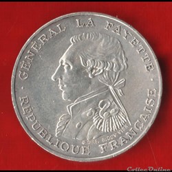 100 Francs - La Fayette - 1987
