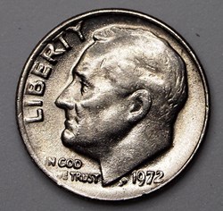 1 dime ( 10 cents ) - 1972
