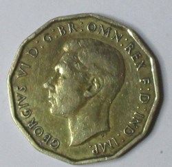 3 Pence - 1942