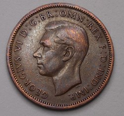 1/2 Penny - 1948