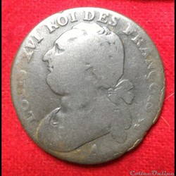 12 Deniers - 1793 - Paris