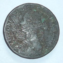 1/2 Penny - 1862