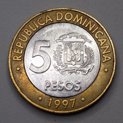 5 Pesos - 1997