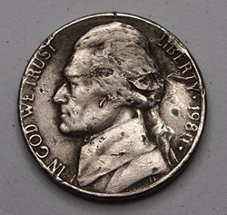 5 cents - 1980 P