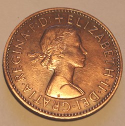 1/2 Penny - 1962