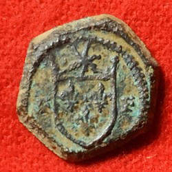 Poids monétaire pour l'écu d'or au soleil de Louis XI à Francois I