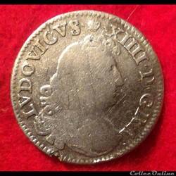 Quadruple sol à la croix fleurdelisée - 1675 - Vimy