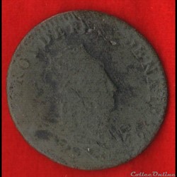 Liard de France - 1656 - Dijon