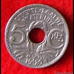Lindauer - 5 Centimes - 1920