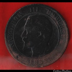 10 Centimes - 1855 - Paris
