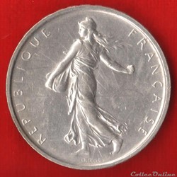 5 Francs - Semeuse - 1968
