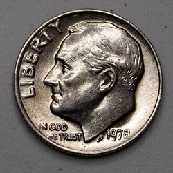 1 dime ( 10 cents ) - 1978