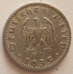 50 Pfennig - 1935 A