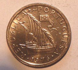 2 1/2 Escudos - 1976