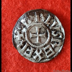 Denier de Charles II le Chauve - Melle