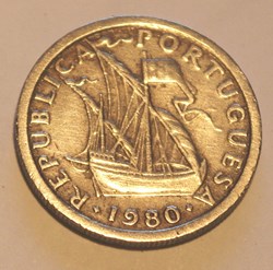 2 1/2 Escudos - 1980