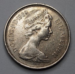 5 Pence - 1969