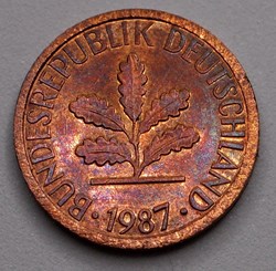 1 Pfennig - 1987 D
