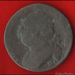 12 Deniers - 1793 - Dijon