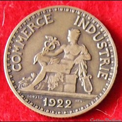 Chambres de Commerce - 2 Francs - 1922