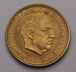 1 Peseta - 1964