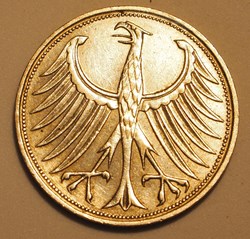 5 Mark - 1958 D