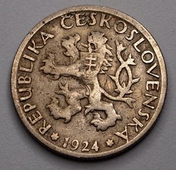 1 Koruna - 1924