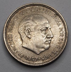5 Pesetas - 1975