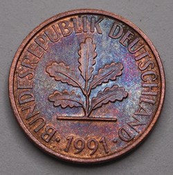 2 Pfennig - 1991 A