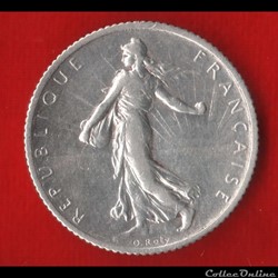 Semeuse - 1 Franc - 1914