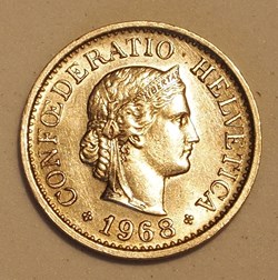 10 Centimes - 1968 B