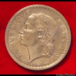 Lavrillier - 5 Francs - 1949