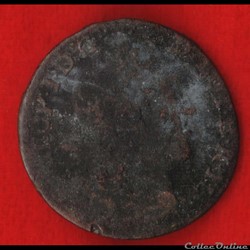 Duché de Lorraine - 1728 - Liard