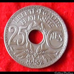 Lindauer - 25 Centimes - 1932