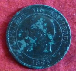 10 Centimes - 1853 - Paris