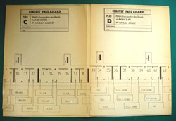 Plan d'occupation des stands GP France F1 1986