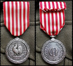 Médaille commémorative de la campagne d'Italie 1943-1944 (1953)