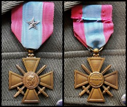 Croix de Guerre des Théâtres d’Opérations Extérieurs - TOE (1921)
