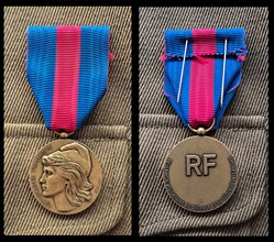 Médaille des réservistes volontaires de défense et de sécurité intérieure (2019)