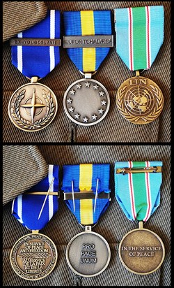 Médailles des Opérations de Maintien de la Paix (Décoration internationale)