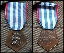 Médaille de la Déportation et de l’Internement pour faits de Résistance (1948/ forclusion en 1967)