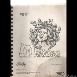 manuel flipper BALLY MEDUSA 1981