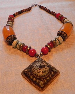 Collier Bouddhiste Pendentif