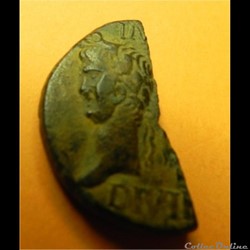 demi dupondius de Nîmes