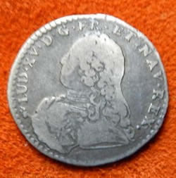 Louis XV 1/10 Ecu aux branches d'olivier 1730 Besançon
