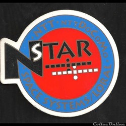 AUTOCOLLANT satellite TNT N STAR