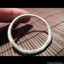 petit bracelet verre vert Gernanie