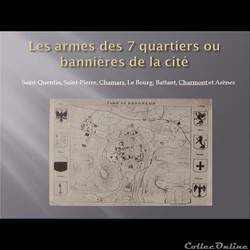 S.N.D expo  2015      les armes des 7 quartiers  la ville de  Besançon
