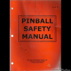 2 manuels flipper pinball Williams FASTBREAK 1997