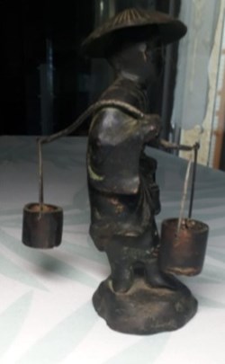 porteur d'eau : indo  BRONZE